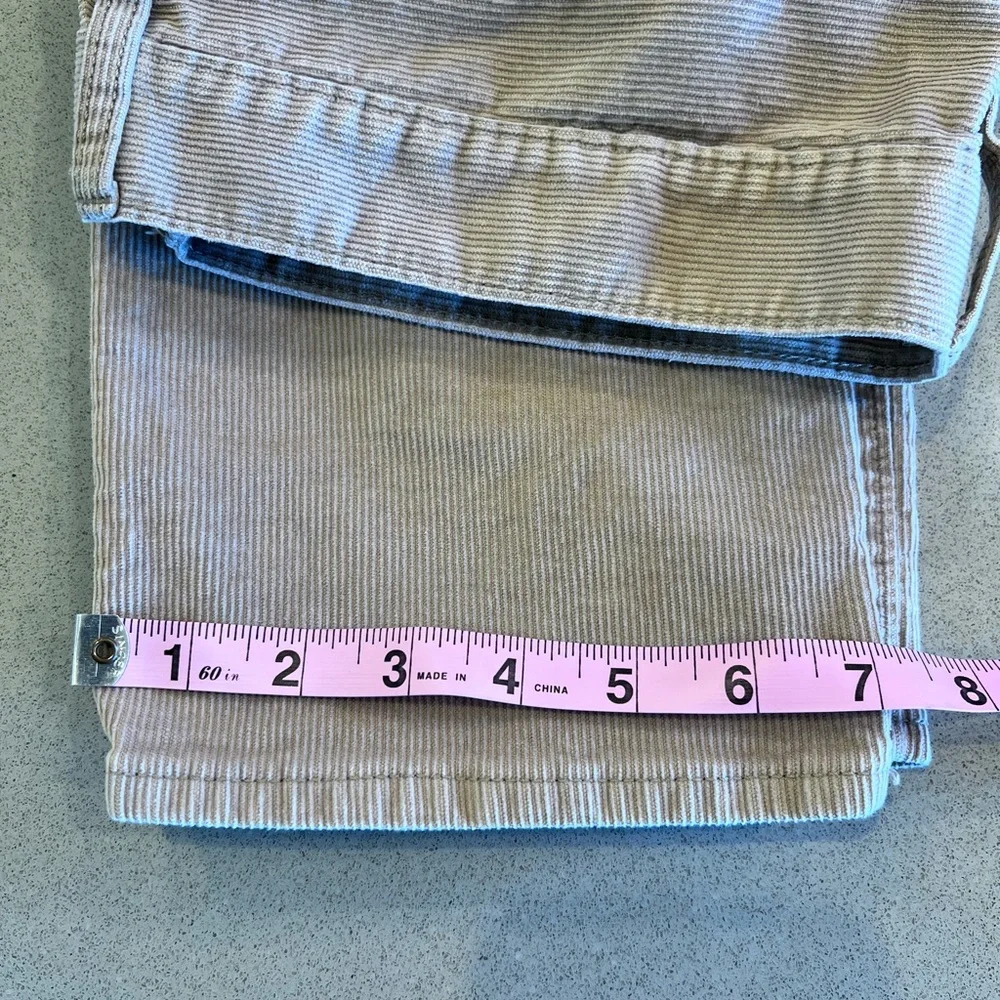 J. Crew Corduroy Tan tone Pants style 484 Size 32 W 32 L